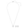 Ariana Grande X Swarovski : ensemble de perles en cristal, taille ronde, motif floral, blanc, plaqué rhodium Ariana Grande X Swarovski : ensemble de perles en cristal, taille ronde, motif floral, blanc, plaqué rhodium