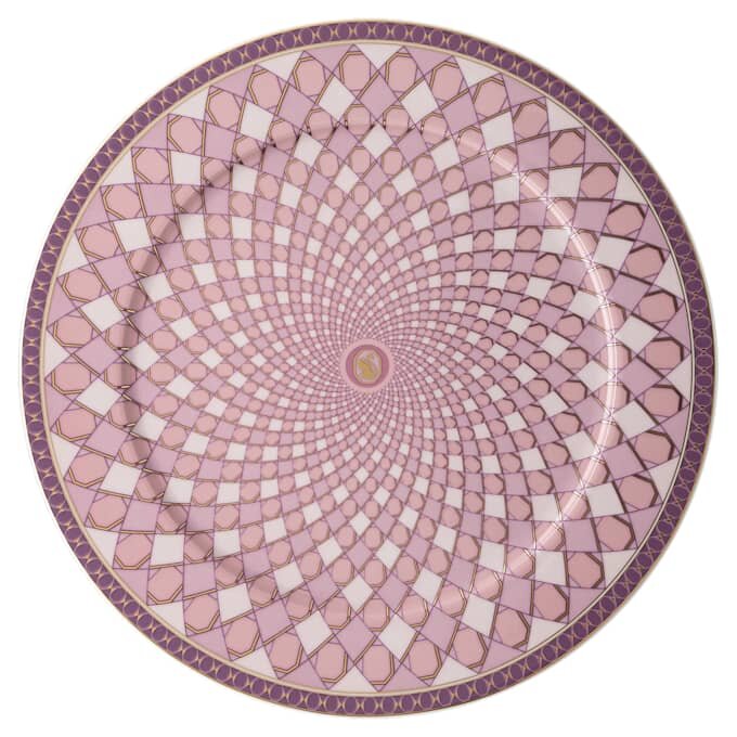 Assiette de service Signum en porcelaine, grande, rose Assiette de service Signum en porcelaine, grande, rose