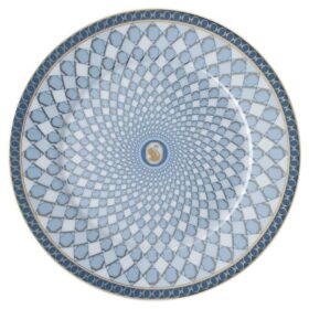 Assiette à pain Signum en porcelaine, bleue
