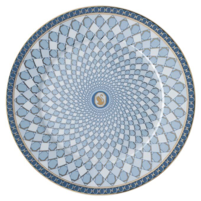 Assiette à pain Signum en porcelaine, bleue Assiette à pain Signum en porcelaine, bleue
