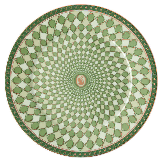 Assiette à pain Signum en porcelaine, verte Assiette à pain Signum en porcelaine, verte