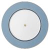 Assiette plate Signum en porcelaine, bleue Assiette plate Signum en porcelaine, bleue