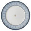 Assiette plate Signum en porcelaine, bleue Assiette plate Signum en porcelaine, bleue