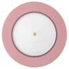 Assiette plate Signum en porcelaine, rose Assiette plate Signum en porcelaine, rose
