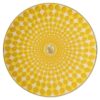 Assiette Signum en porcelaine, petite, jaune