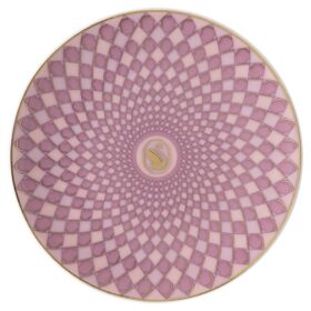 Assiette Signum en porcelaine, petite, rose