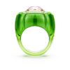 Bague cocktail Dulcis, taille coussin, pavé, multicolore Bague cocktail Dulcis, taille coussin, pavé, multicolore