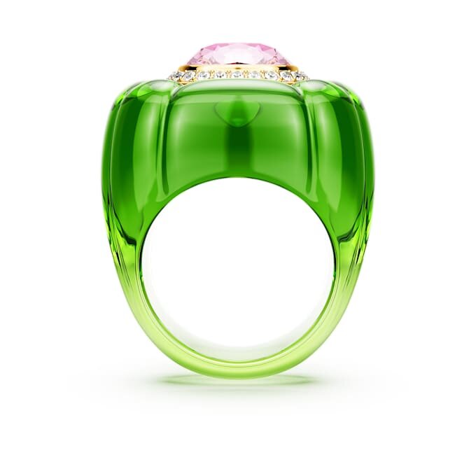Bague cocktail Dulcis, taille coussin, pavé, multicolore Bague cocktail Dulcis, taille coussin, pavé, multicolore