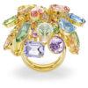Bague cocktail Gema, tailles variées, multicolore, plaquée or Bague cocktail Gema, tailles variées, multicolore, plaquée or