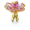 Bague cocktail Idyllia « Fleur », rose, plaquée or Bague cocktail Idyllia « Fleur », rose, plaquée or