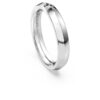 Bague d’éternité avec diamants synthétiques de 0,05 ct au total, forme ronde, or blanc 14 carats Bague d’éternité avec diamants synthétiques de 0,05 ct au total, forme ronde, or blanc 14 carats