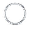 Bague d’éternité avec diamants synthétiques de 0,2 ct au total, forme ronde, or blanc 14 carats Bague d’éternité avec diamants synthétiques de 0,2 ct au total, forme ronde, or blanc 14 carats