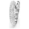 Bague Dextera blanche, plaquée rhodium Bague Dextera blanche, plaquée rhodium