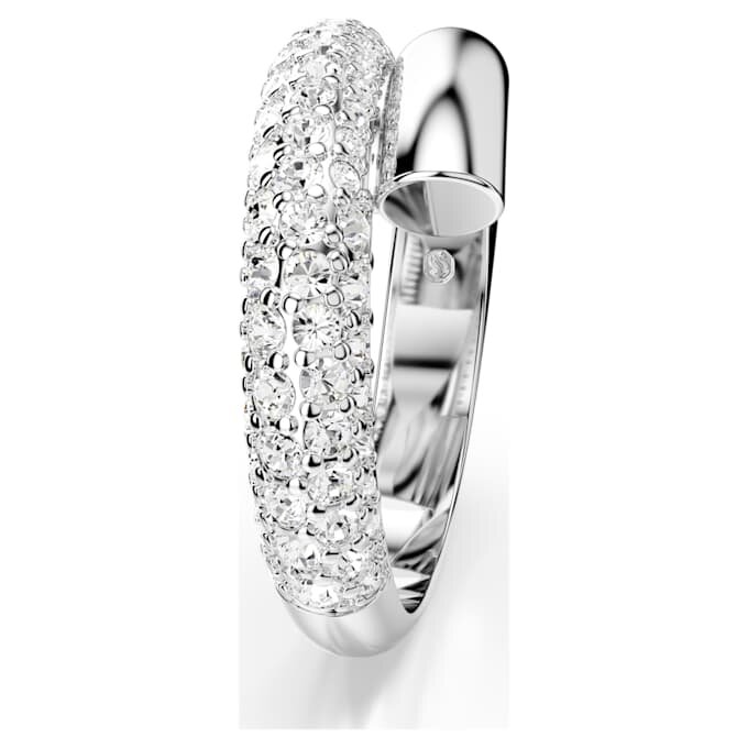 Bague Dextera blanche, plaquée rhodium Bague Dextera blanche, plaquée rhodium