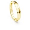 Bague Eternity avec diamants synthétiques de 0,05 ct au total, forme ronde, or jaune 14 carats Bague Eternity avec diamants synthétiques de 0,05 ct au total, forme ronde, or jaune 14 carats