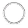 Bague Eternity Band avec diamants synthétiques 0,4 ct au total, forme ronde, argent sterling Bague Eternity Band avec diamants synthétiques 0,4 ct au total, forme ronde, argent sterling