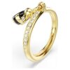 Bague Idyllia à motif « Abeille » : tailles variées, multicolore, plaquée or Bague Idyllia à motif « Abeille » : tailles variées, multicolore, plaquée or