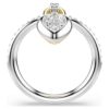 Bague Idyllia à motif, tailles variées, cœur, rose, finition métaux mélangés Bague Idyllia à motif, tailles variées, cœur, rose, finition métaux mélangés