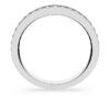 Bague Matrix blanche, plaquée rhodium Bague Matrix blanche, plaquée rhodium