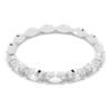 Bague Matrix Vittore, taille marquise, blanche, plaquée rhodium Bague Matrix Vittore, taille marquise, blanche, plaquée rhodium