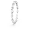 Bague Matrix Vittore, taille marquise, blanche, plaquée rhodium Bague Matrix Vittore, taille marquise, blanche, plaquée rhodium