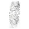 Bague Matrix Vittore, taille poire, blanche, finition argentée Bague Matrix Vittore, taille poire, blanche, finition argentée