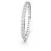 Bague Matrix Vittore, taille ronde, blanche, finition argentée Bague Matrix Vittore, taille ronde, blanche, finition argentée