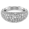 Bague Sublima blanche, plaquée rhodium Bague Sublima blanche, plaquée rhodium