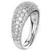Bague Sublima blanche, plaquée rhodium Bague Sublima blanche, plaquée rhodium