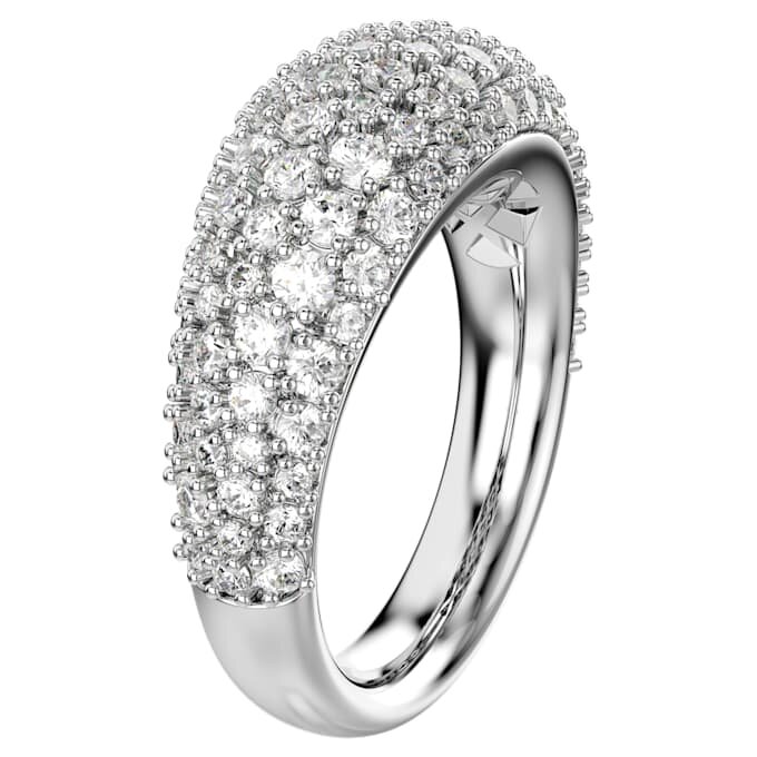Bague Sublima blanche, plaquée rhodium Bague Sublima blanche, plaquée rhodium