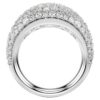 Bague Sublima blanche, plaquée rhodium Bague Sublima blanche, plaquée rhodium