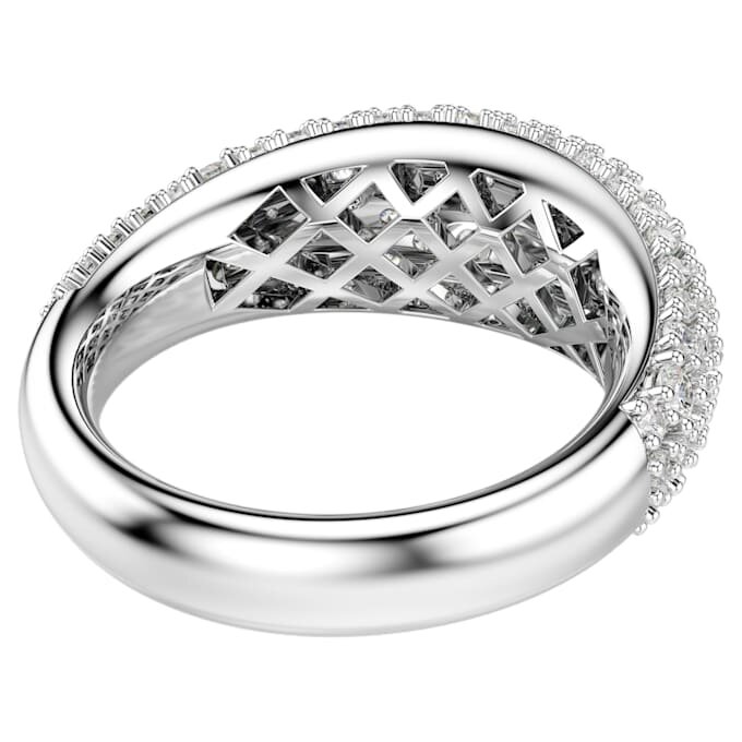 Bague Sublima blanche, plaquée rhodium Bague Sublima blanche, plaquée rhodium