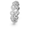 Bague Una Angelic, taille ronde, blanche, plaquée rhodium Bague Una Angelic, taille ronde, blanche, plaquée rhodium