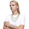 Bague Una Angelic, taille ronde, blanche, plaquée rhodium Bague Una Angelic, taille ronde, blanche, plaquée rhodium