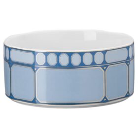 Bol à céréales Signum en porcelaine, bleu