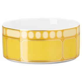 Bol à céréales Signum en porcelaine, jaune