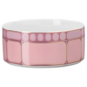 Bol à céréales Signum en porcelaine, rose