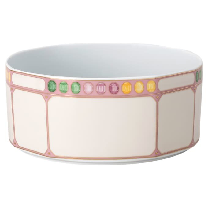 Bol Idyllia en porcelaine, motif « Crystal Print », Citron, grand format, multicolore Bol Idyllia en porcelaine, motif « Crystal Print », Citron, grand format, multicolore