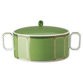 Bol Signum en porcelaine, vert