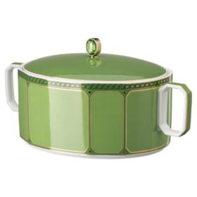 Bol Signum en porcelaine, vert