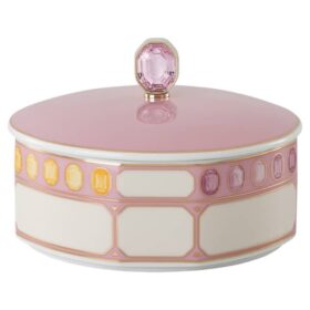 Boîte Idyllia en porcelaine, rose