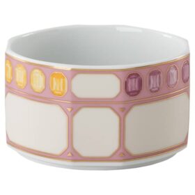 Boîte Idyllia en porcelaine, rose