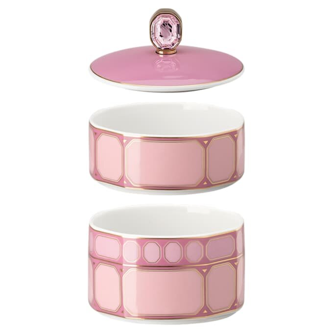 Boîte Signum en porcelaine, petite, rose Boîte Signum en porcelaine, petite, rose