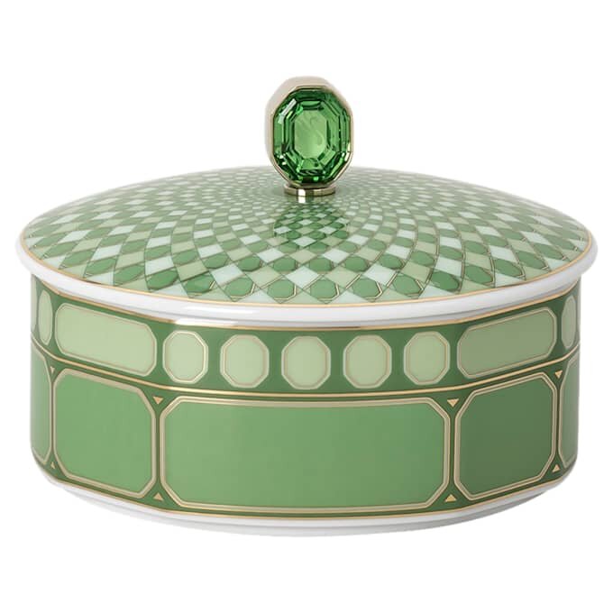 Boîte Signum en porcelaine, verte Boîte Signum en porcelaine, verte