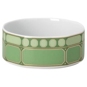 Boîte Signum en porcelaine, verte