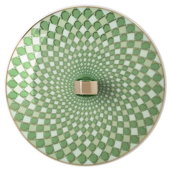 Boîte Signum en porcelaine, verte Boîte Signum en porcelaine, verte