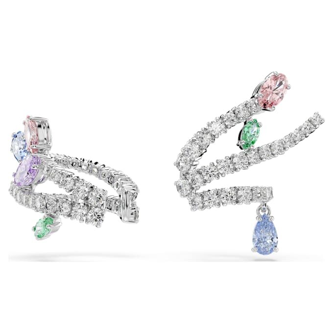 Boucles d’oreilles Ariana Grande x Swarovski : coupes variées, multicolores, plaquées rhodium Boucles d’oreilles Ariana Grande x Swarovski : coupes variées, multicolores, plaquées rhodium