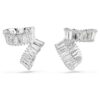 Boucles d’oreilles Ariana Grande X Swarovski, taille baguette, blanches, plaquées rhodium Boucles d’oreilles Ariana Grande X Swarovski, taille baguette, blanches, plaquées rhodium