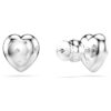Boucles d’oreilles Ariana Grande X Swarovski, tailles variées, cœur, blanc, plaqué rhodium Boucles d’oreilles Ariana Grande X Swarovski, tailles variées, cœur, blanc, plaqué rhodium