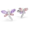 Boucles d’oreilles Ariana Grande X Swarovski, tailles variées, libellule, multicolores, plaquées rhodium Boucles d’oreilles Ariana Grande X Swarovski, tailles variées, libellule, multicolores, plaquées rhodium